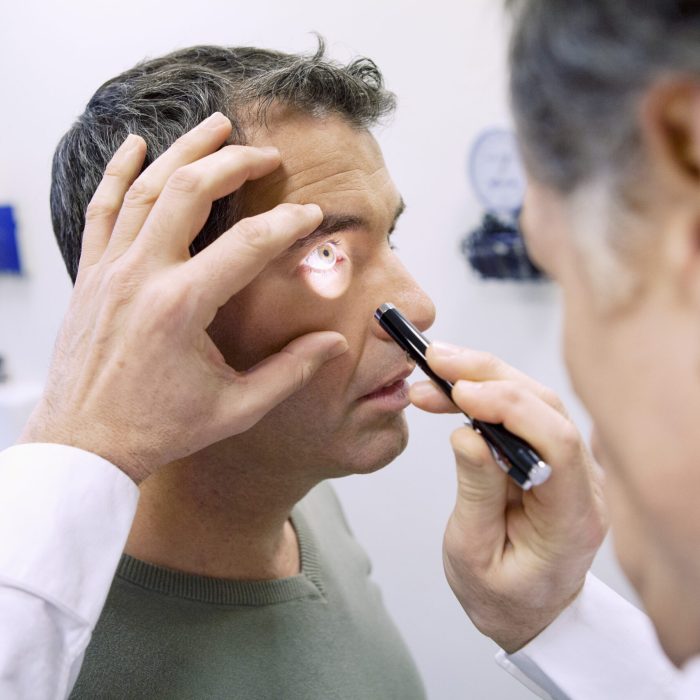 Eye,Symptomatology,In,A,Man